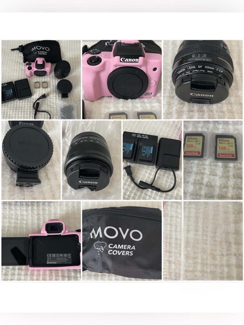 Canon EOS M50 Mirrorless Digital Camera- Black
